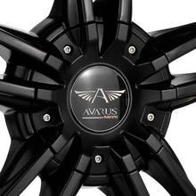 Load image into Gallery viewer, Avarus AV3 20&quot; Rims Black w/Polished Stainless Lip - Genesis Coupe 2.0T

