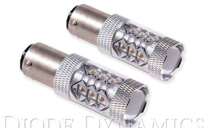 Bulbs Pair Amber LED 1157 XP80 - Diode Dynamics 2017-20 Genesis G70 4Cyl 2.0L and more