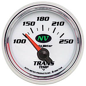 Autometer NV Short Sweep Electric Trans Temperature gauge 2 1/16" (52.4mm)