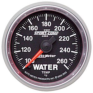 2 Electric Water Temperature Gauge