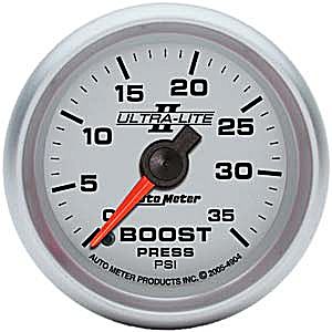 Autometer Ultra Lite II Mechanical Boost gauge 2 1/16